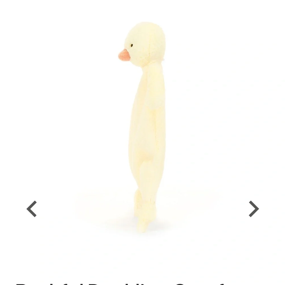 🐥 Jellycat Cream Plush Cuddle Duck Toy